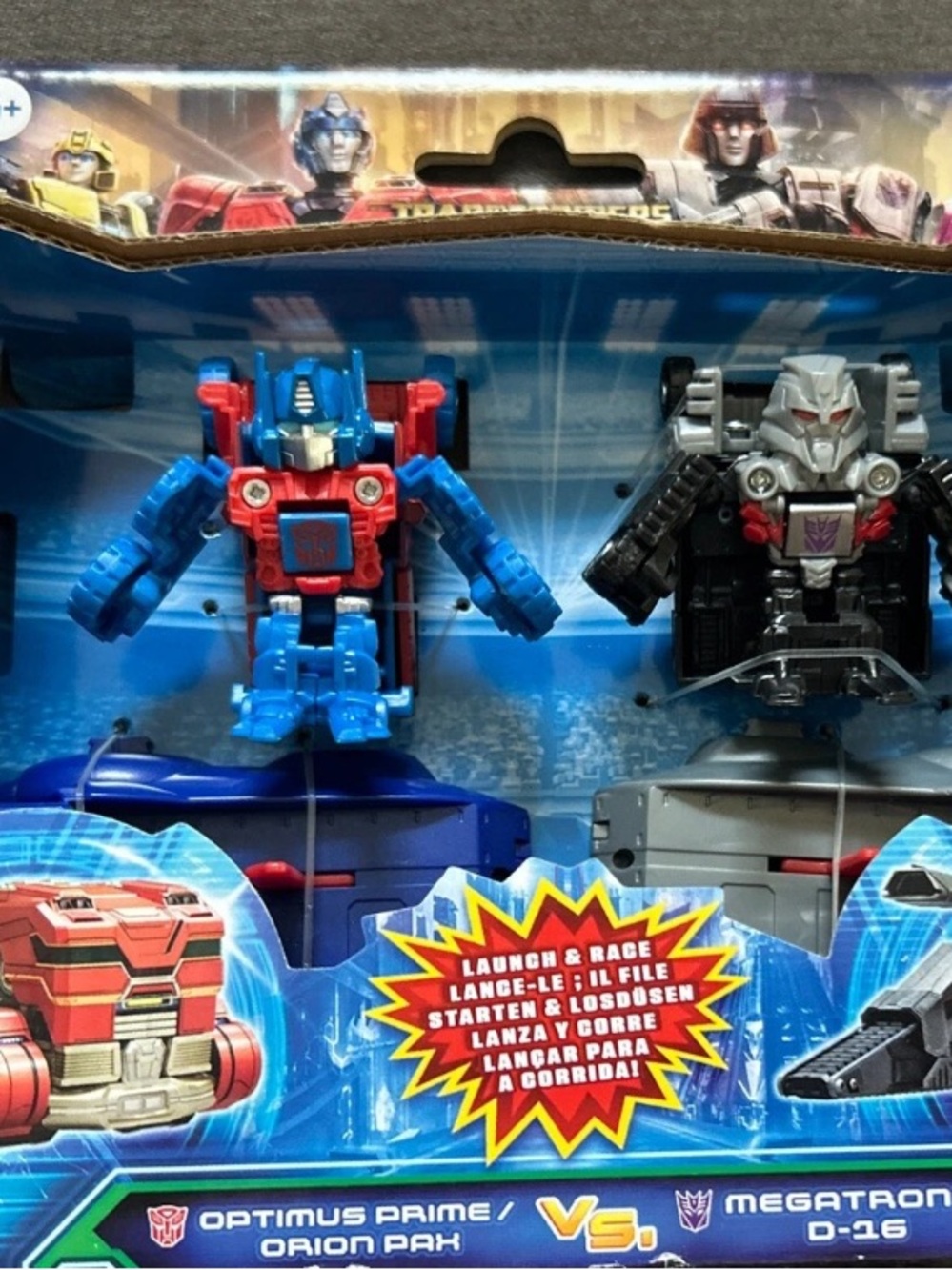 NEW Transformers One Optimus Prime vs. Megatron Action Figure Set - 2pk